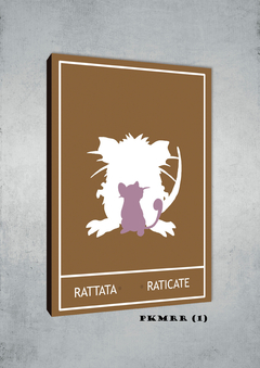 Rattata, Raticate 1 - comprar online