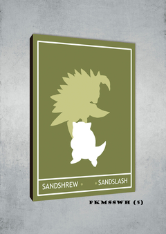 Sandshrew, Sandslash 5 - comprar online