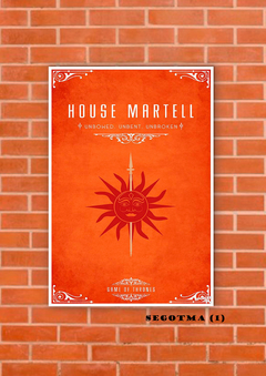Game of thrones - Casa Martell 1 en internet