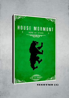 Game of thrones - Casa Mormont 1 - comprar online