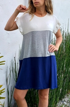 Vestido Brisa Tricolor - comprar online