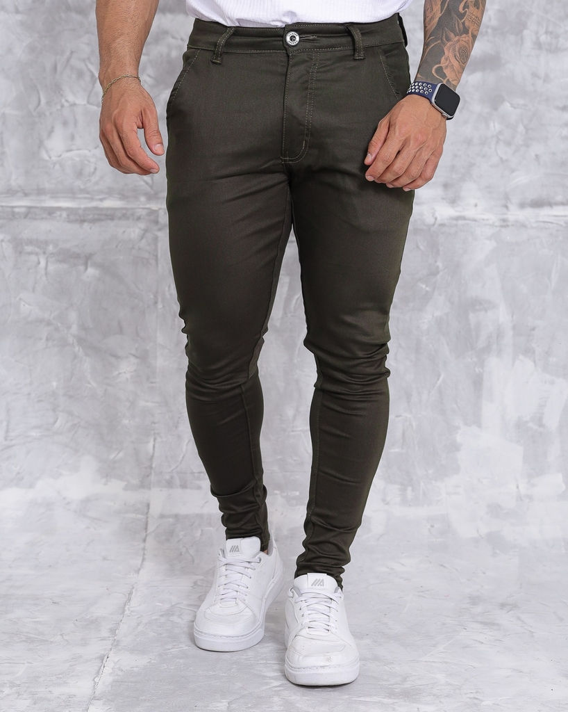 Calça social best sale verde musgo masculina