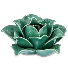 FLOR VERDE EM CERAMICA - 7645