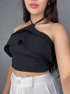 Cropped Bruna - PRETO - Marias Queridas