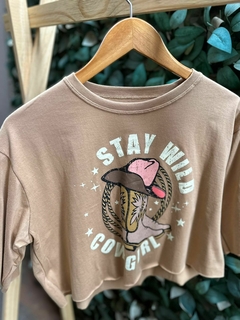 T-shirt Cropped - comprar online