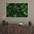 Quadro Decorativo Costela de Adão Fundo Verde e Preto - Moldura Maringá - Quadros Decorativos