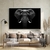 Quadro Decorativo Elefante Preto e Branco Horizontal na internet