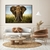 Quadro Decorativo Elefante Horizontal