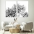 Dupla de Quadros Decorativos Árvores Minimalistas Preto e Branco na internet