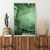Quadro Decorativo Abstrato Verde Musgo na internet