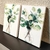 Trio Mini Canvas Folhas Verde - 20x30cm cada - comprar online