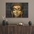 Quadro Decorativo Buda Dourado Fundo Escuro - Moldura Maringá - Quadros Decorativos