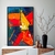 Quadro Decorativo Abstrato Tons Quentes