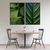 Dupla de Quadros Decorativos Folhas Verde Natureza na internet