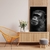 Quadro Decorativo Macaco Preto e Branco