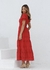 VESTIDO LAISE LISO VERMELHO - comprar online