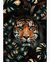 Quadro Decorativo 1 Tela Animais Tigre VI - comprar online