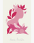 Quadro Decorativo 1 Tela Grandes Artistas Movimento Rosa - Inspirado por Henri Matisse - comprar online