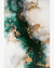 Quadro Decorativo 1 Tela Abstratos Abstrato turquesa - comprar online