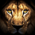 Quadro Decorativo 3 Telas Animais Leão Pantera Tigre - comprar online