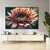 Quadro Decorativo 1 Tela Florais e Folhagens Flor Detalhe II