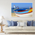 Quadro Decorativo 1 Tela Praia e Mar Barco IV