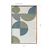 Quadro Artesanal Geométrico Têxtil Nublado II 60x100cm - loja online