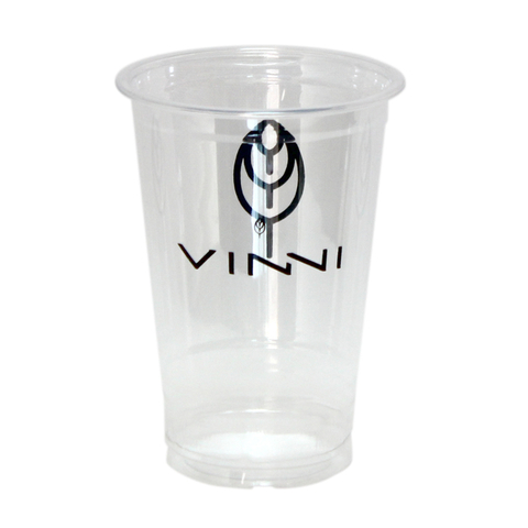 Copo de plástico vaso Big Cup de 1000 ml com bebida fria Tampa