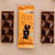 Display Barras Chocolate 70% Cacau Caramelo Salgado - ZERO GLÚTEN, ZERO LACTOSE E ZERO ADIÇÃO DE AÇÚCARES - 12 unidades de 20g - 240g - Luckau