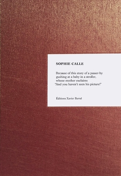 Because - Sophie Calle - comprar online