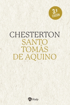 Santo Tomás de Aquino - Chesterton