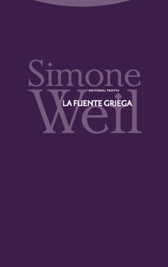 La fuente griega - Simone Weil