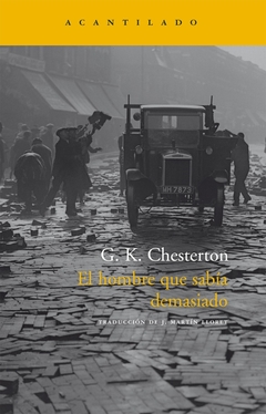 El hombre que sabía demasiado - G. K. Chesterton - comprar online