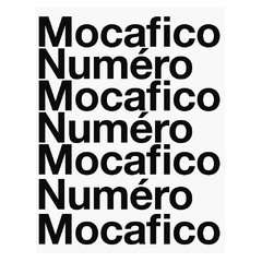 Guido Mocafico - Numéro (box)