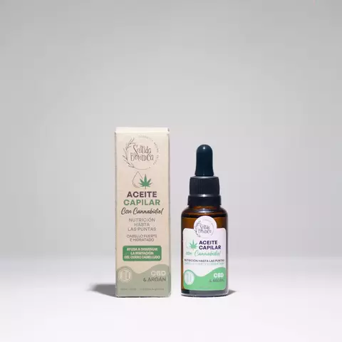 Aceite Capilar Con CBD - Nutrición Hasta Las Puntas