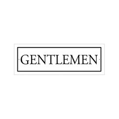 Gentlemen caballeros
