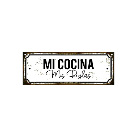 Mi cocina mis reglas