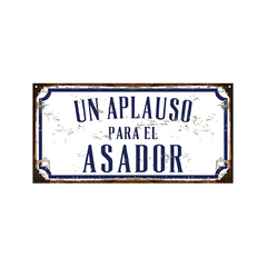 Un aplauso para el asador