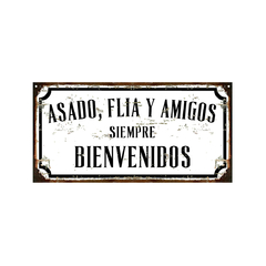 Asado flia y amigos siempre bienvenidos