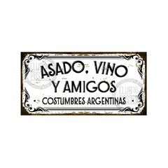 Asado vino y amigos costumbres argentinas