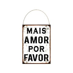 Mais amor por favor