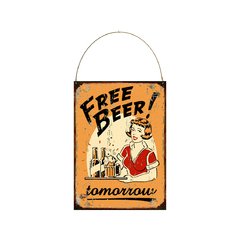 Free beer tomorrow Cerveza