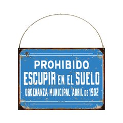 Cartel de chapa Personalizado - Club del Poster