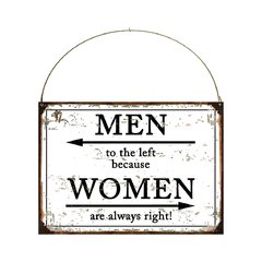 Men Women Toilette Damas Caballeros