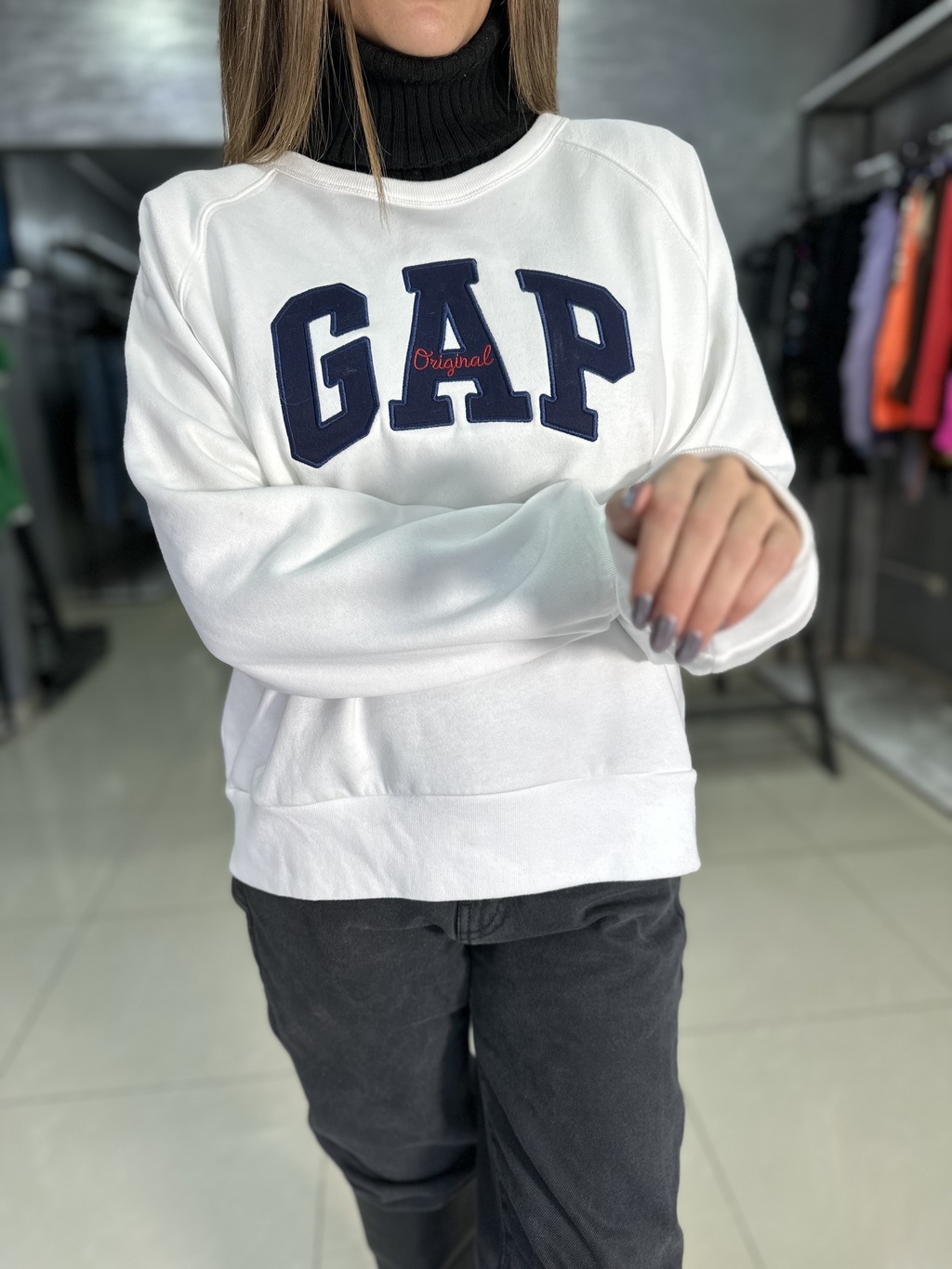 Buzo gap blanco hotsell