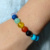 Pulseira de Pedra Turquesa com 7 chakras na internet