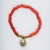 Pulseira Coral com Pérola