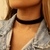 Chocker Veludo Preta