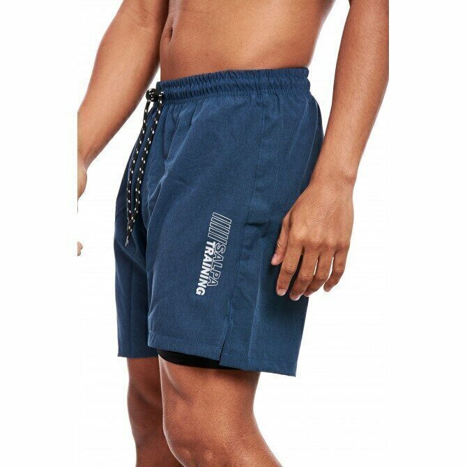Shorts con calza hombre hotsell