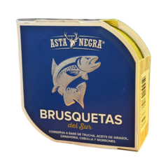 Brusquetas del sur lata grande Asta Negra